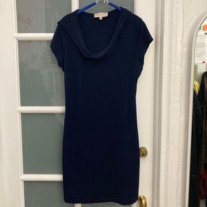 Philosophy Hoodie Shirt Dress - NWOT Size L Navy Blue